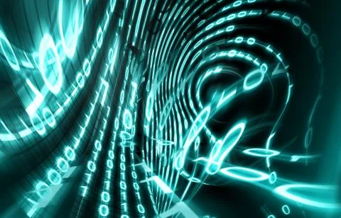 Binary code Stock Illustration