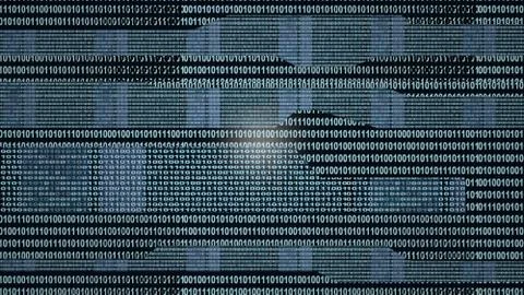 Binary Code Stock Illustration