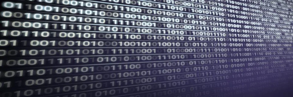 Binary code Stock Illustration