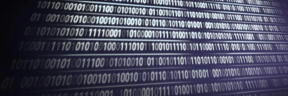 Binary code Stock Illustration