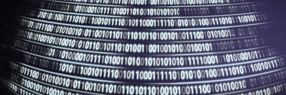 Binary code Stock Illustration