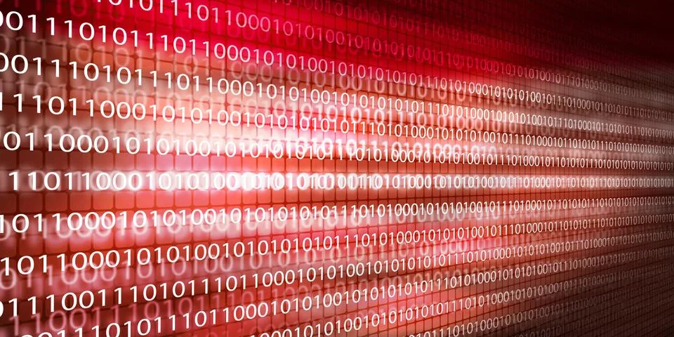 Binary code Stock Illustration