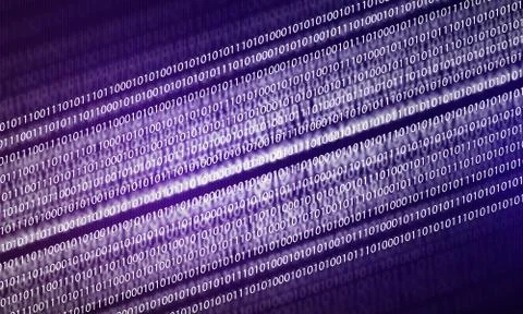 Binary code 스톡 일러스트