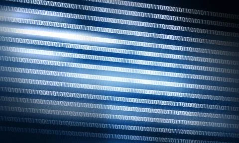 Binary code 스톡 일러스트