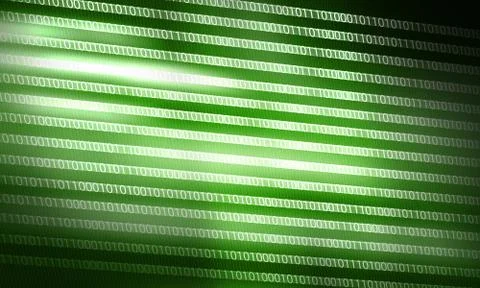 Binary code Stockillustratie