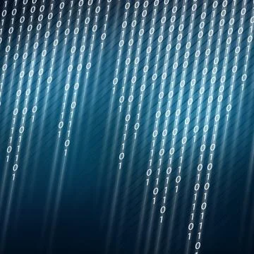 Binary code 스톡 일러스트