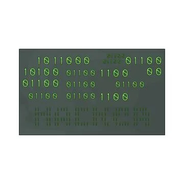 Binary code illustration 스톡 일러스트