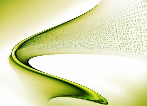 Binary code Internet concept, binary code data flow, communication Technol... Stock Photos