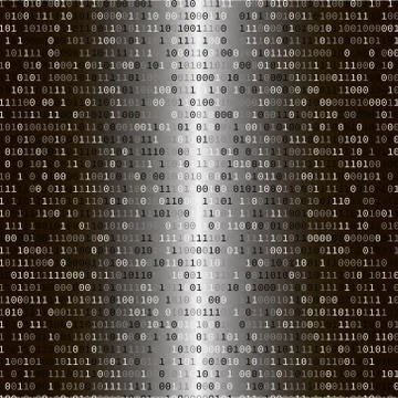 Binary code. Internet security concept. Stock Illustration