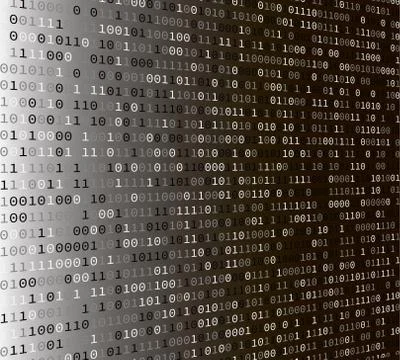 Binary code. Internet security concept. Stock Illustration