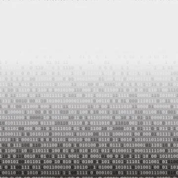 Binary code. Internet security concept. Stock Illustration