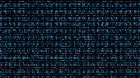 Binary Code Listing Vídeos de archivo 65469578