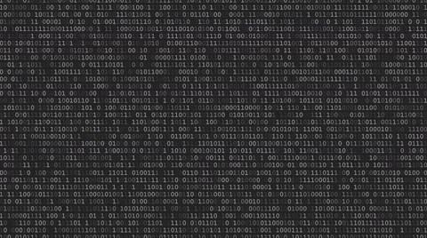 Binary Code Listing Stock Footage 66536870