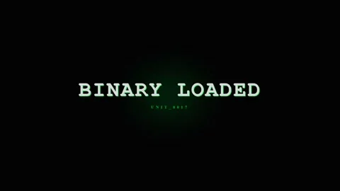 Binary Code Loaded Screen Digital Technology Concept Stock Footage 331568301