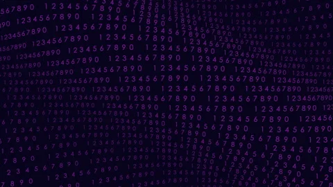 Binary code matrix a digital tapestry of numbers Stock Footage 258913211