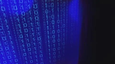 Binary code numbers backdrop motion graphic Vídeos de archivo 63885828