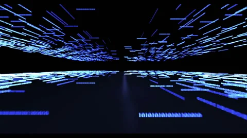 Binary Code Numbers Video stock 45756696