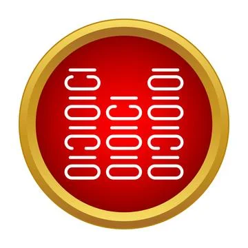 Binary code numbers representing digital data technology イラスト素材