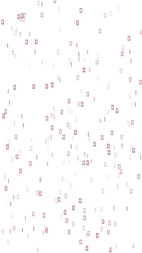 Binary code of ones and zeroes scrolls vertically on a white background Vídeos de archivo 344793634