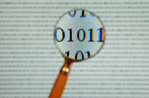Binary code Stock Photos