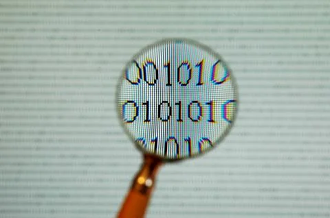 Binary code Stock Photos