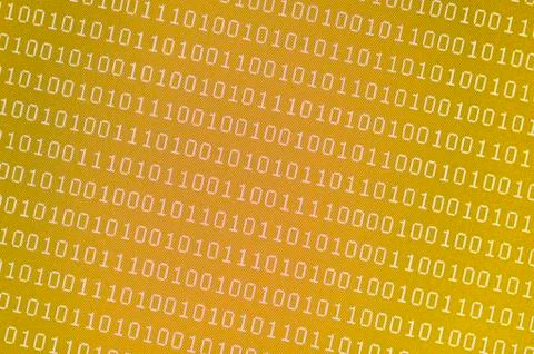 Binary code 写真素材