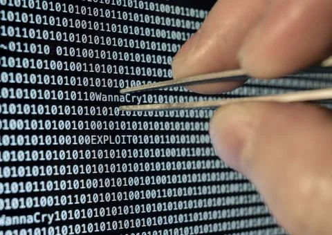 Binary Code 스톡 사진