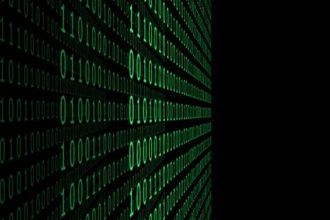 Binary code 写真素材