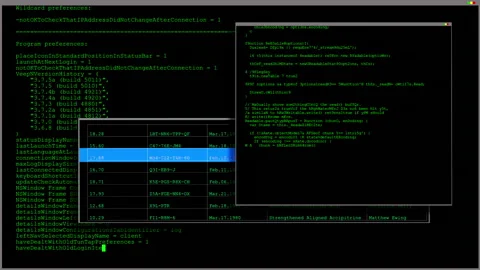 Binary Code Programmer Protects Programmer'S Work Process, artificial intelligen Stock Footage 235233981