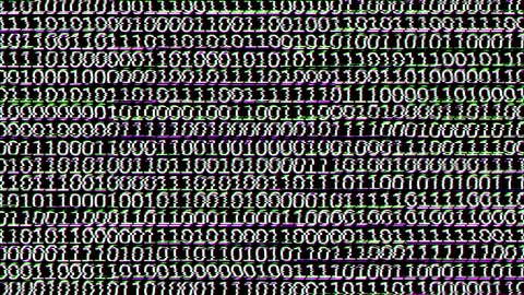 Binary code with rgb glitch Stock Footage 171334857