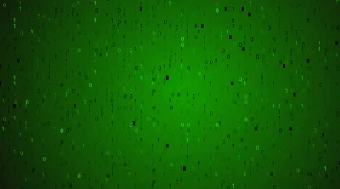 Binary Code Screen Stock Footage 65300923