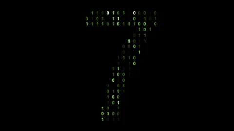 Binary code screen matrix style Stock Footage 31492303