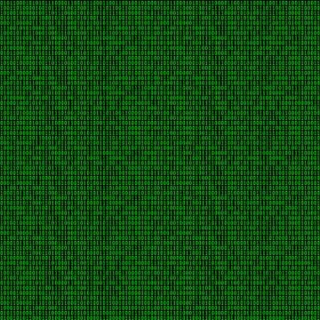 Binary code seamless pattern Stock Illustration