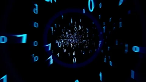 Binary code, Technology background 스톡 동영상 271096902