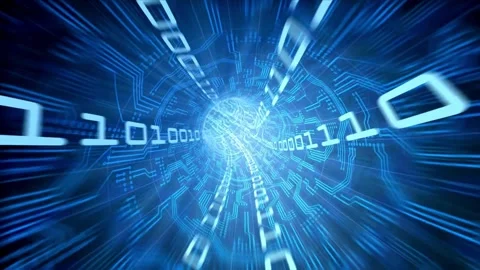 Binary code, Technology background Stock Footage 271097133