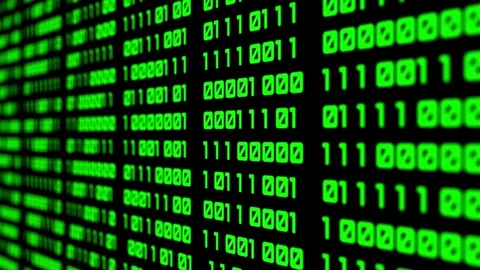 Binary code, Technology background Stock Footage 271097134
