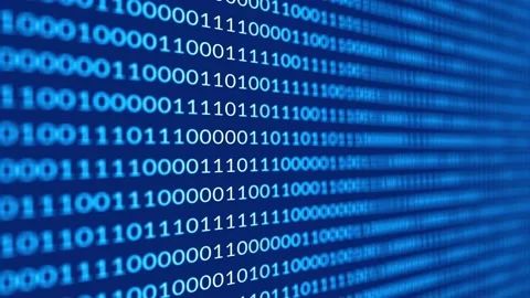 Binary code, Technology background Stock Footage 271097175