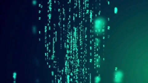 Binary code, Technology background Stockbeeldmateriaal 271097210