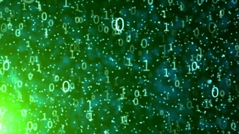 Binary code, Technology background Stock-Footage 271097383