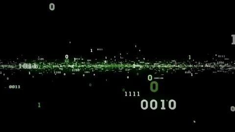 Binary code, Technology background Vídeos de archivo 271097448