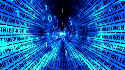 Binary code, Technology background 스톡 동영상 271097649