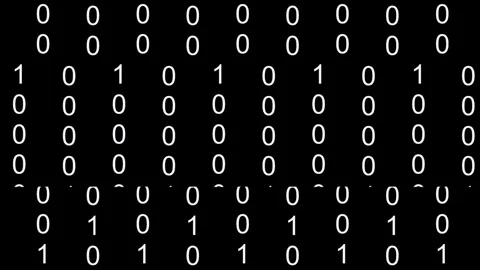 Binary code technology background. Vídeo Stock 330488239