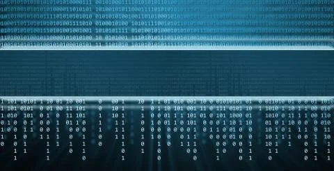 Binary code, technology background 스톡 일러스트