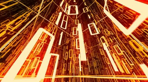 Binary code technology digital data transfer. Database and storage. Stock Footage 21376080