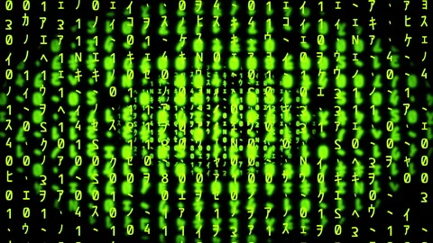 Binary Code Technology Stock-Footage 313000931