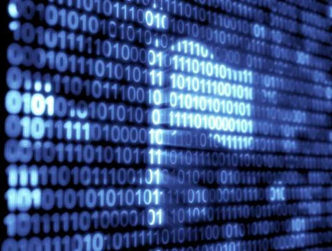 Binary code technology Stock Illustration