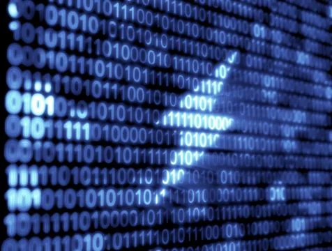 Binary code technology Stock Illustration