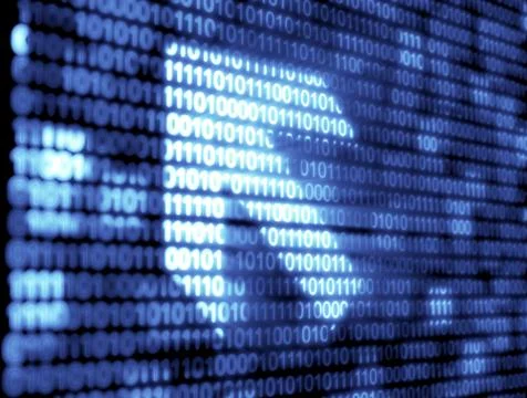 Binary code technology Stock Illustration