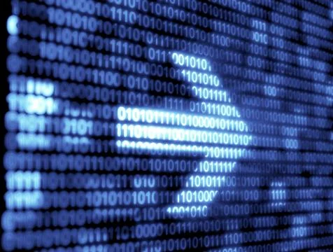 Binary code technology Stock Illustration