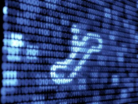 Binary code technology Stock Illustration